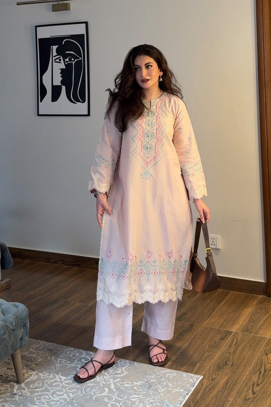 Maryum N Maria | Everywear Casuals | HAZE - MWS6209 - Casual Dress - available at Maria Faisal in UK and USA.