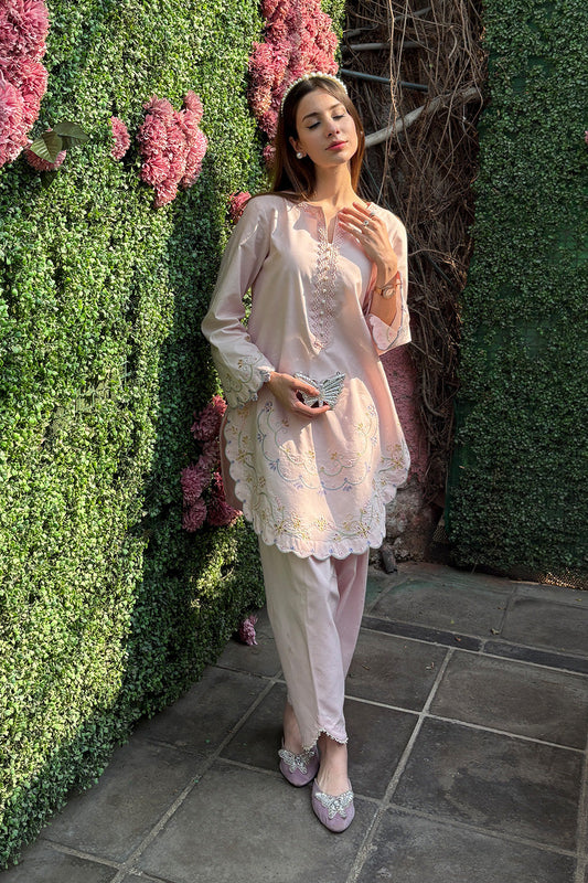 Maryum N Maria | Everywear Casuals | VIDA - MWS6211 - Casual Dress - available at Maria Faisal in UK and USA.