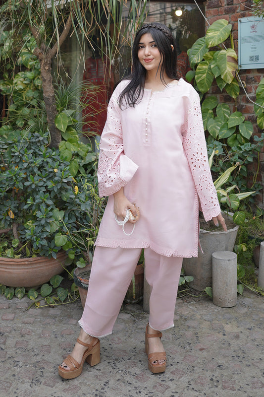 Maryum N Maria | Everywear Casuals | KALAKAND - MWS6218 - Casual Dress - available at Maria Faisal in UK and USA.