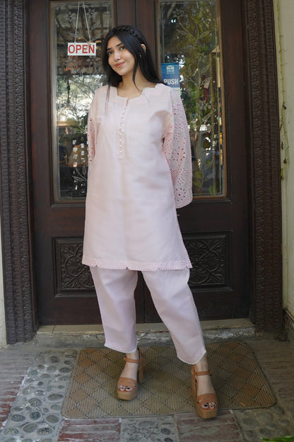 Maryum N Maria | Everywear Casuals | KALAKAND - MWS6218 - Casual Dress - available at Maria Faisal in UK and USA.