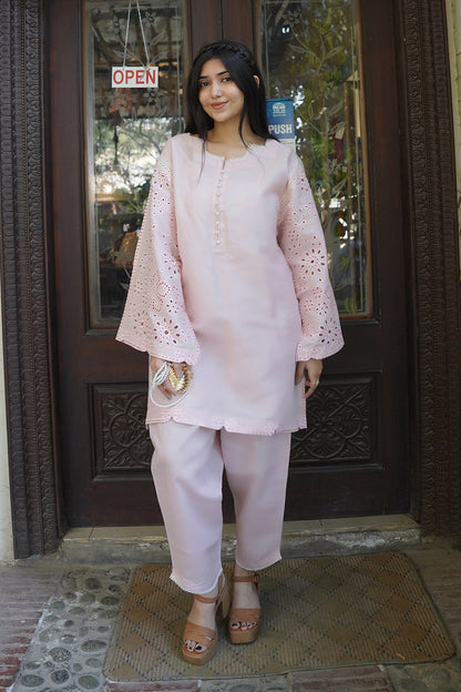 Maryum N Maria | Everywear Casuals | KALAKAND - MWS6218 - Casual Dress - available at Maria Faisal in UK and USA.