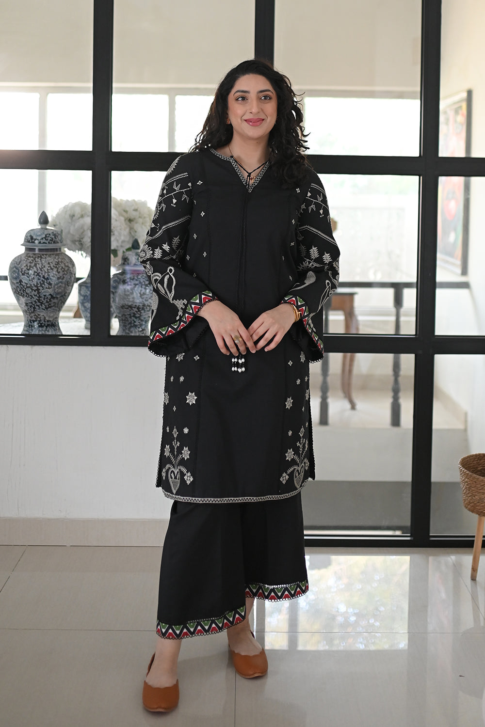 Maryum N Maria | Everywear Casuals | VASL - MWS6222 - Casual Dress - available at Maria Faisal in UK and USA.