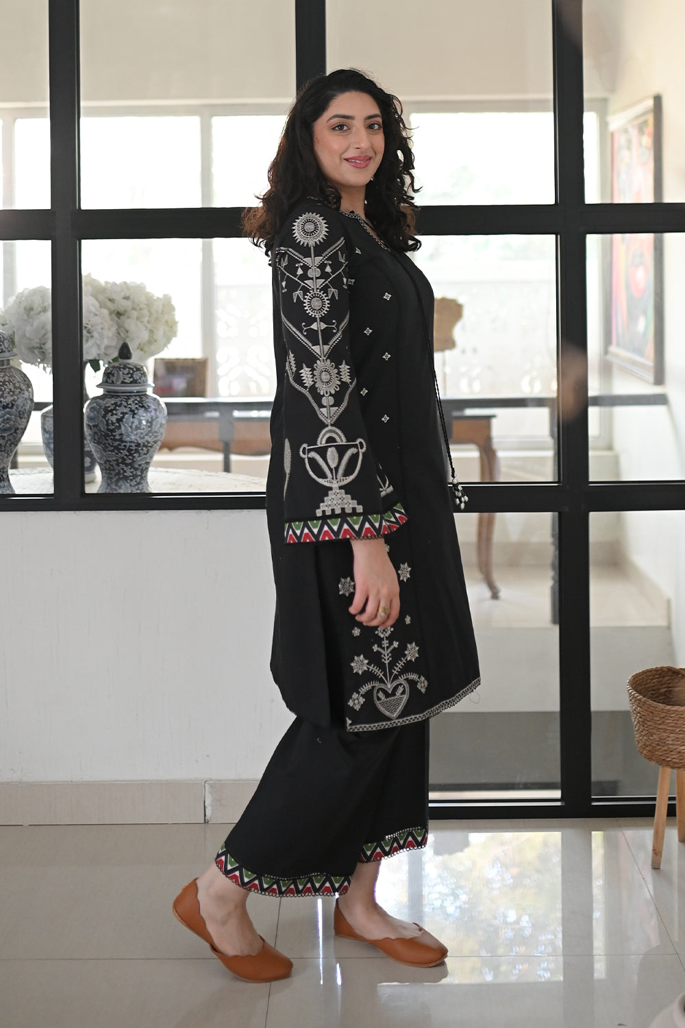 Maryum N Maria | Everywear Casuals | VASL - MWS6222 - Casual Dress - available at Maria Faisal in UK and USA.