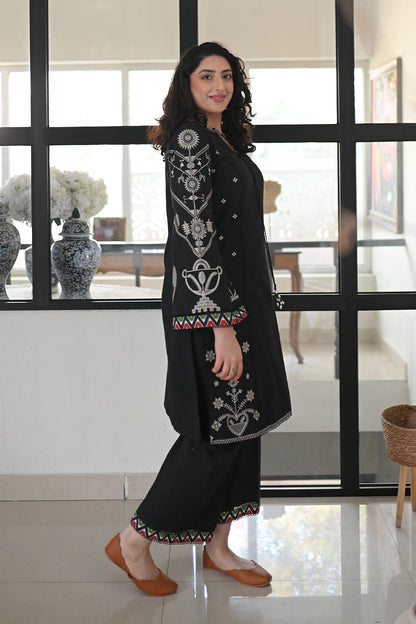 Maryum N Maria | Everywear Casuals | VASL - MWS6222 - Casual Dress - available at Maria Faisal in UK and USA.