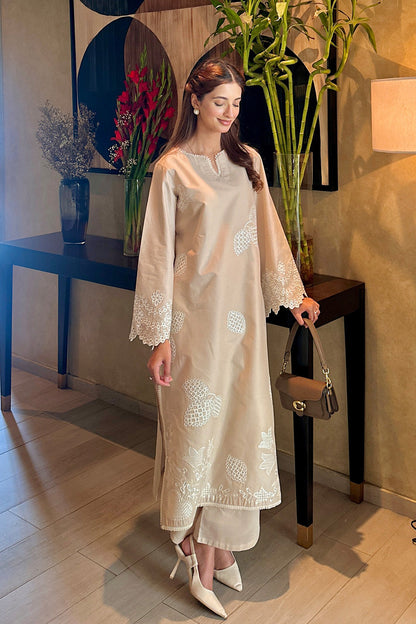 Maryum N Maria | Everywear Casuals | ZAROON - MWS6224 - Casual Dress - available at Maria Faisal in UK and USA.