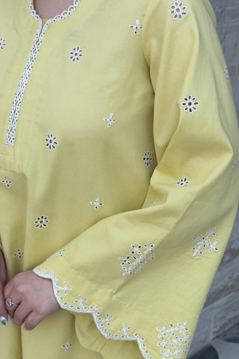 Maryum N Maria | Everywear Casuals | SEHER - MWS6225 - Casual Dress - available at Maria Faisal in UK and USA.