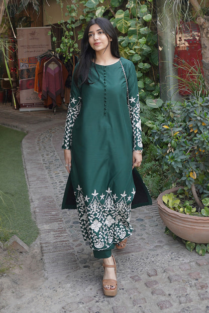 Maryum N Maria | Everywear Casuals | MAHY - MWS6268 - Casual Dress - available at Maria Faisal in UK and USA.