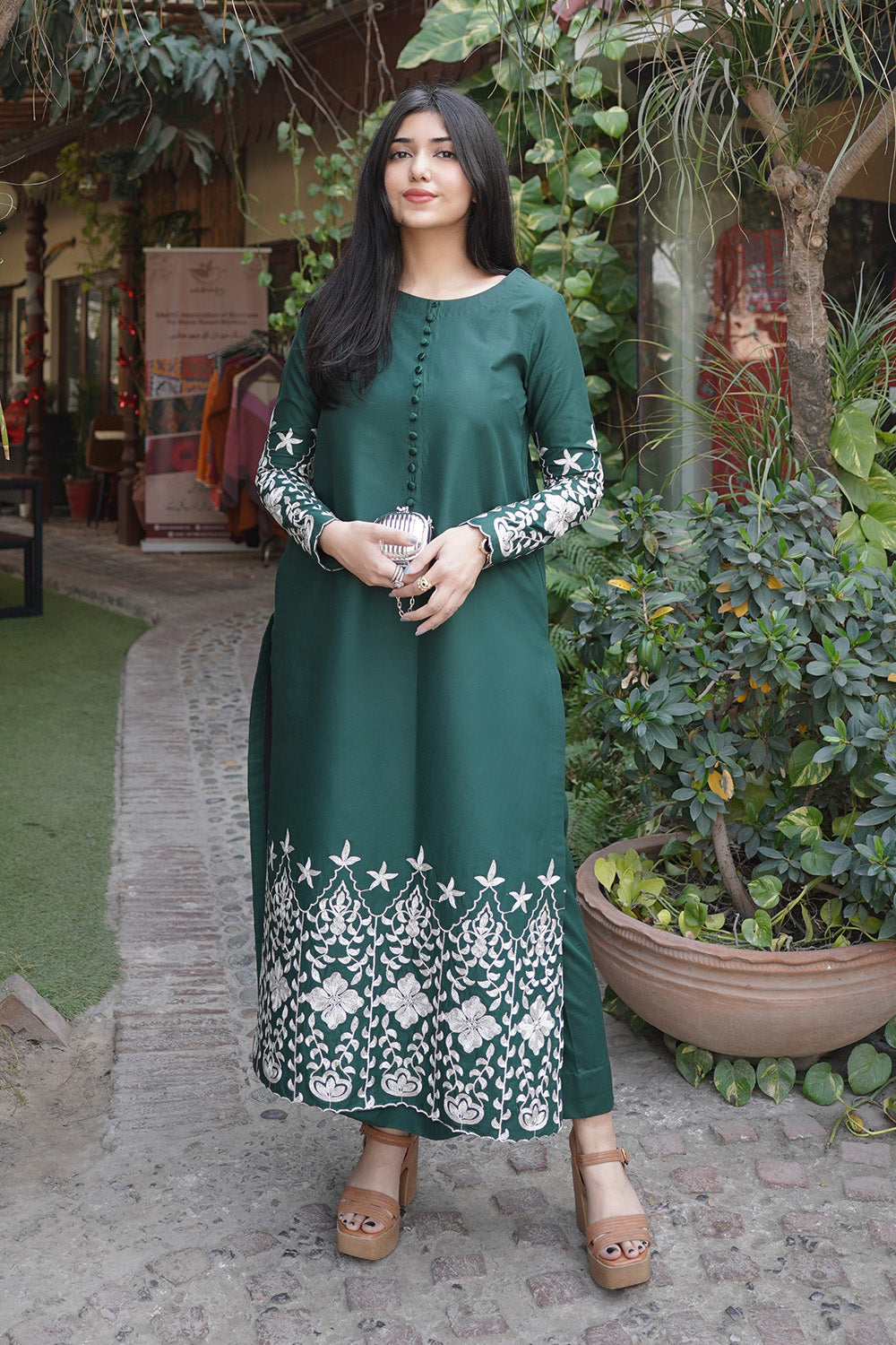Maryum N Maria | Everywear Casuals | MAHY - MWS6268 - Casual Dress - available at Maria Faisal in UK and USA.