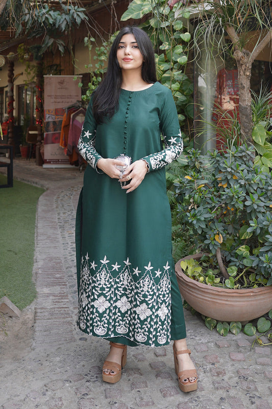 Maryum N Maria | Everywear Casuals | MAHY - MWS6268 - Casual Dress - available at Maria Faisal in UK and USA.