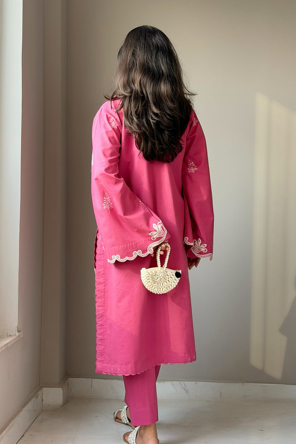 Maryum N Maria | Everywear Casuals | GULNAAZ - MWS6270 - Casual Dress - available at Maria Faisal in UK and USA.