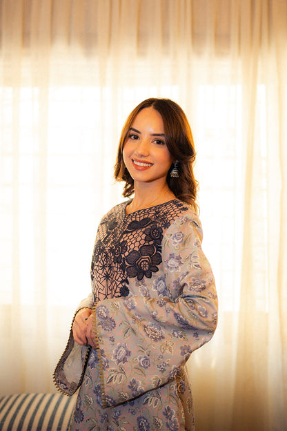 Maryum N Maria | Everywear Casuals | RAHMA - MWS6276 - Casual Dress - available at Maria Faisal in UK and USA.