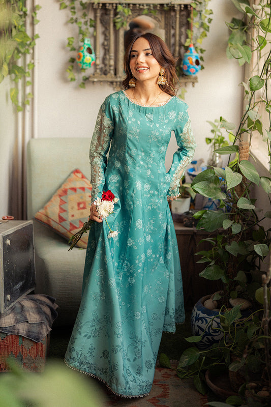 Maryum N Maria | Everywear Casuals | HAJAR - MWS6280 - Casual Dress - available at Maria Faisal in UK and USA.