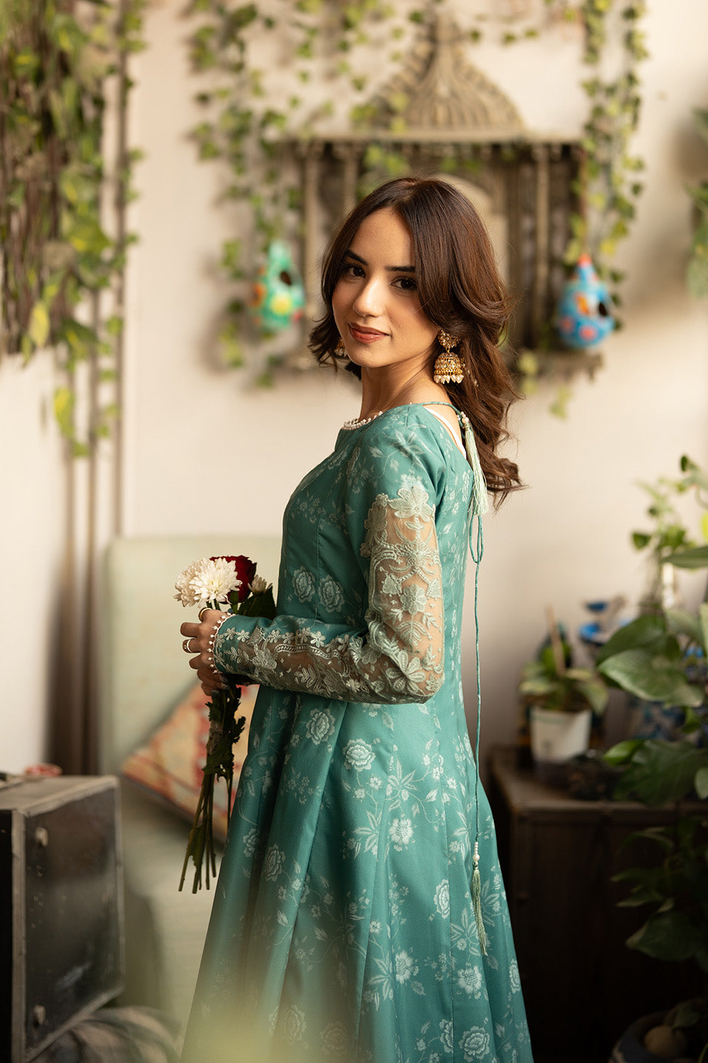 Maryum N Maria | Everywear Casuals | HAJAR - MWS6280 - Casual Dress - available at Maria Faisal in UK and USA.