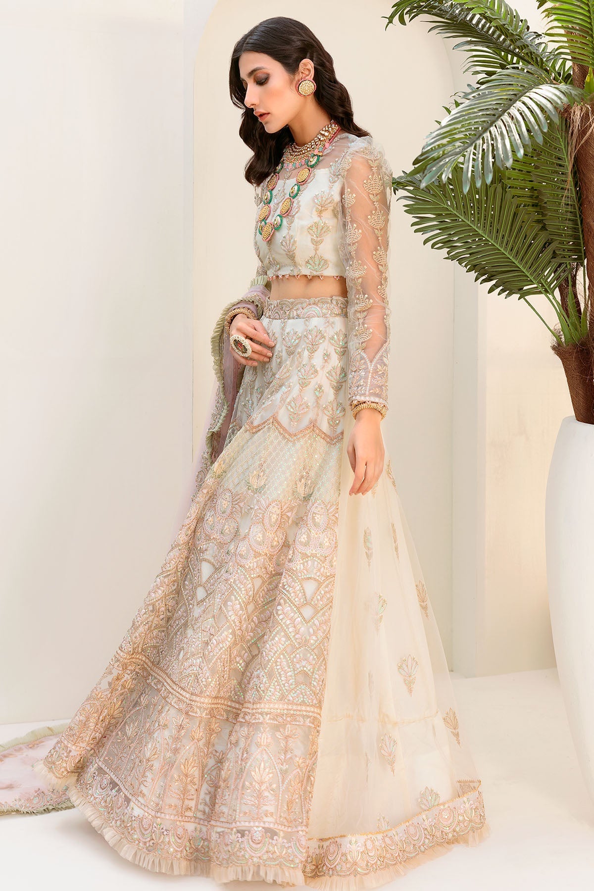 Motifz | Luxury Formal | 3186-PINK-SALT - Ladies Clothes - Maria Faisal