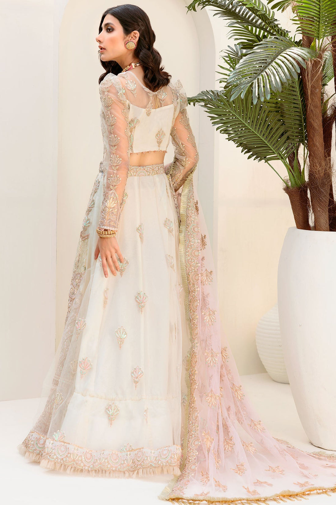 Motifz | Luxury Formal | 3186-PINK-SALT - Ladies Clothes - Maria Faisal