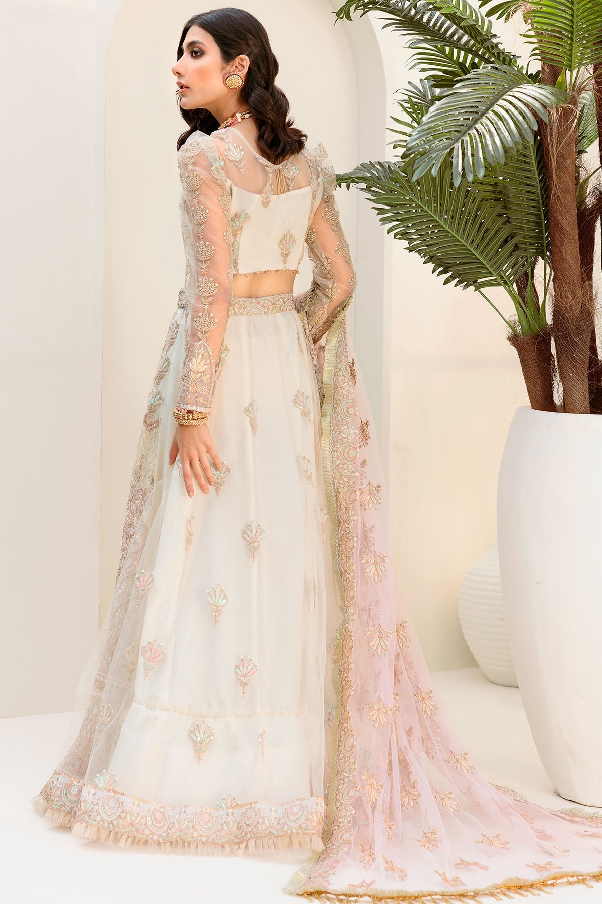 Motifz | Luxury Formal | 3186-PINK-SALT - Ladies Clothes - Maria Faisal