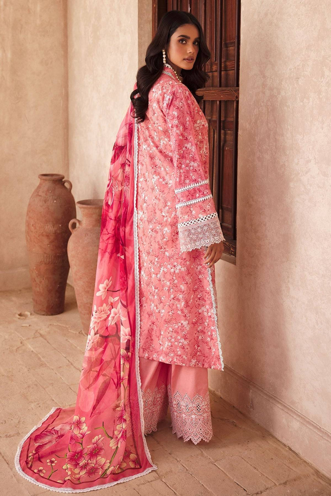 Motifz | Premium Lawn 25 | 3735-MAYA by Maria Faisal - Registered Vendor of : Motifz - type : Ladies Clothes - 100% original wedding dresses