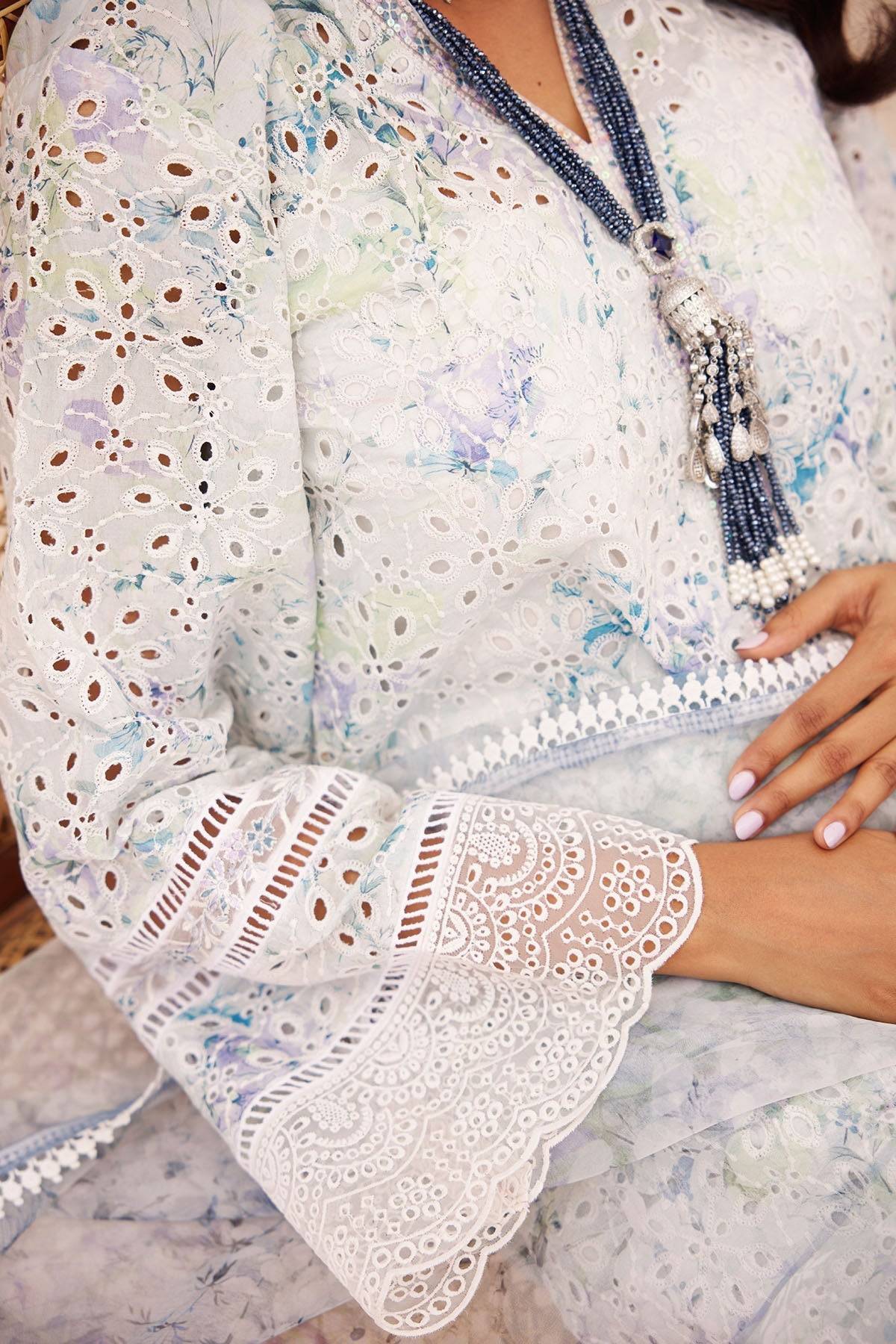 Motifz | Premium Lawn 25 | 3736-LUCIA by Maria Faisal - Registered Vendor of : Motifz - type : Ladies Clothes - 100% original wedding dresses