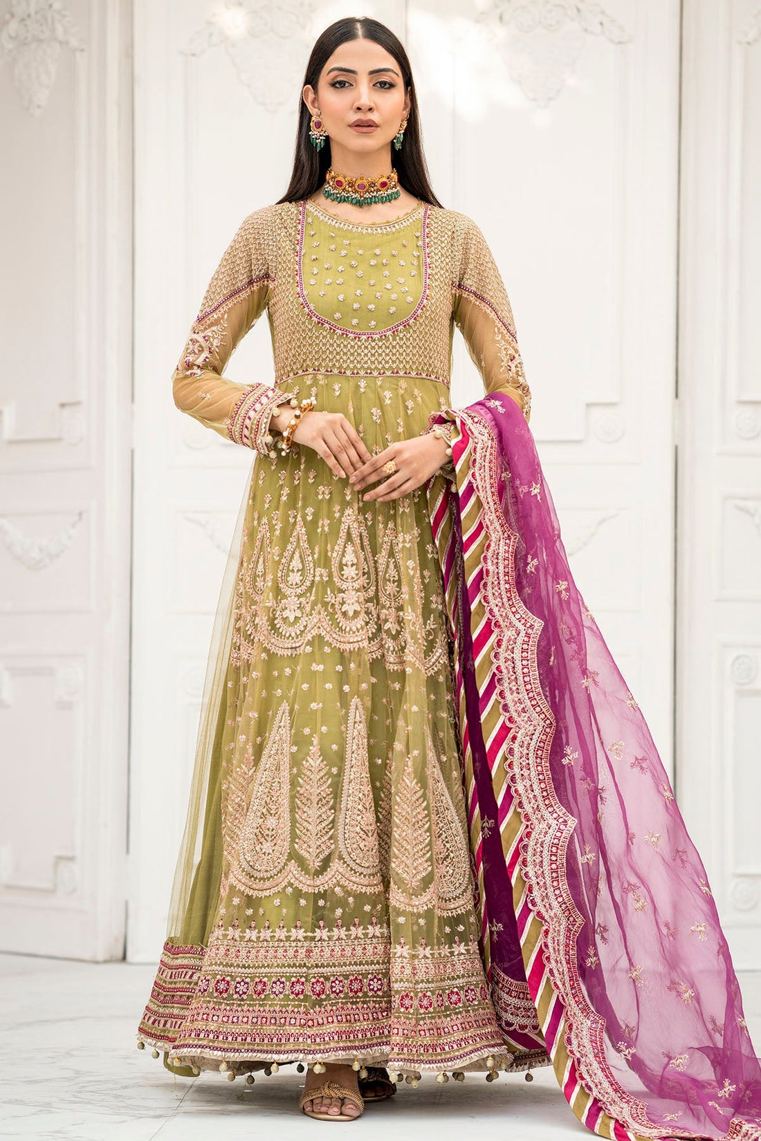 Motifz | Luxury Formal | 4115-ELLA - Ladies Clothes - Maria Faisal