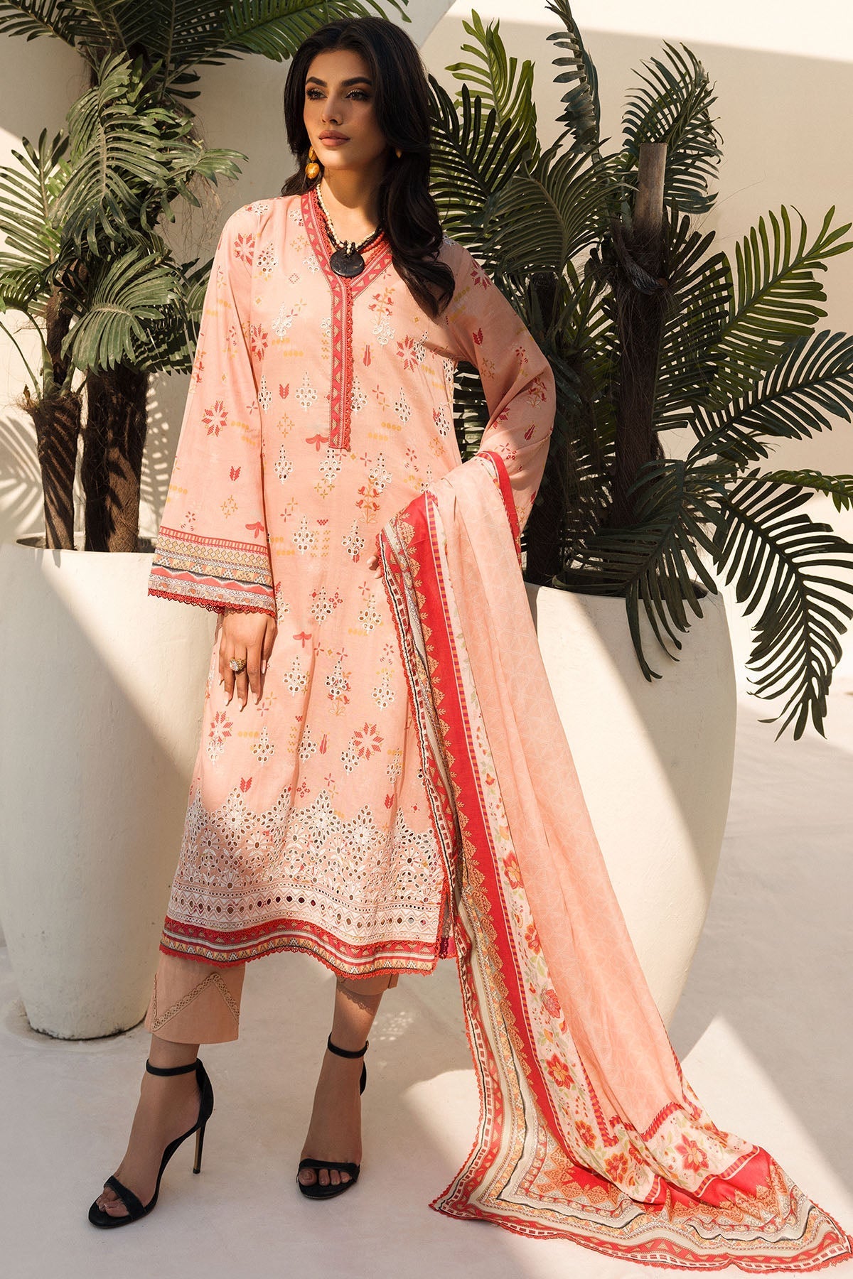 Motifz | Umang Lawn | 4639-NEELKAMAL