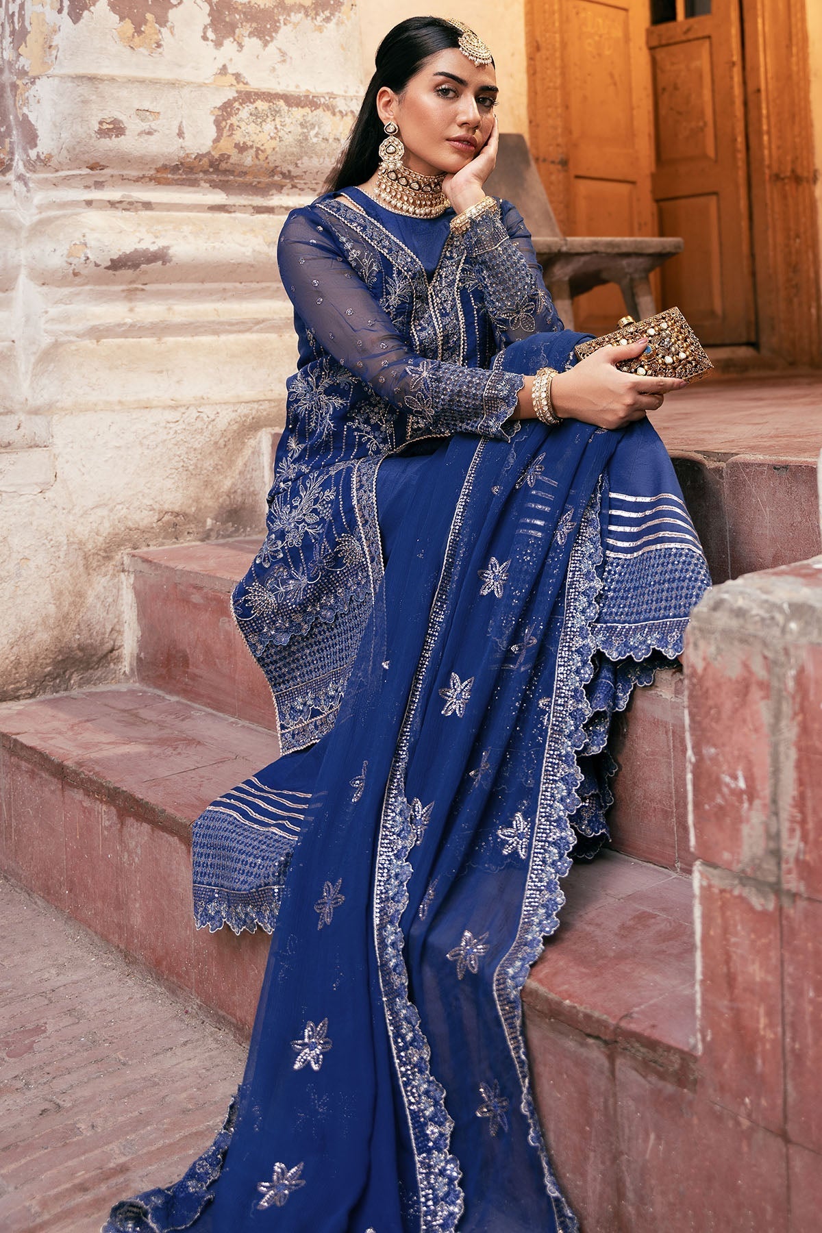 Motifz | Luxury Formal | 4813-JASMIN - Ladies Clothes - Maria Faisal