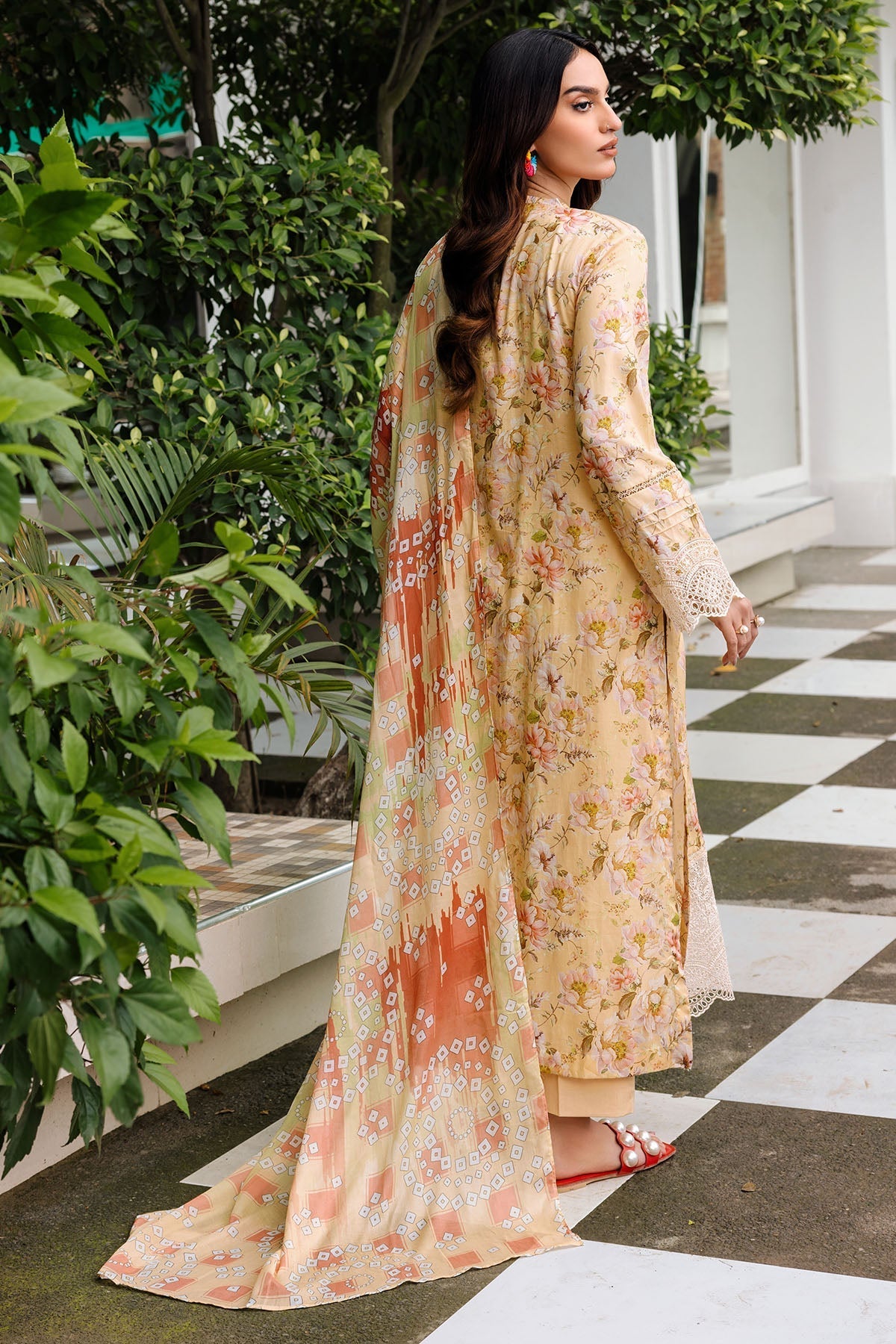 Motifz | Umang Lawn | 4890-UMAIMA by Maria Faisal - Registered Vendor of : Motifz - type : Ladies Clothes - 100% original wedding dresses