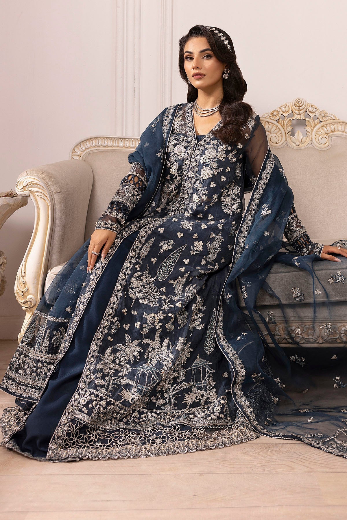 Motifz | Luxury Formal | 4931-YASNA by Maria Faisal - Registered Vendor of : Motifz - type : Ladies Clothes - 100% original wedding dresses