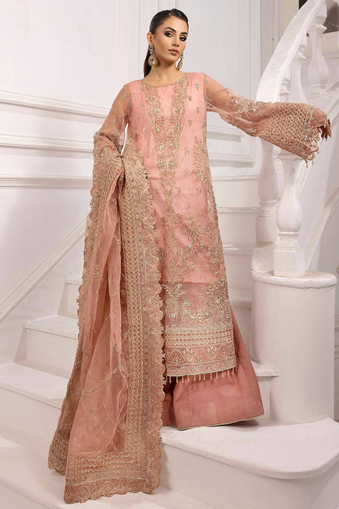 Motifz | Luxury Formal | 4934-ABSHAR by Maria Faisal - Registered Vendor of : Motifz - type : Ladies Clothes - 100% original wedding dresses