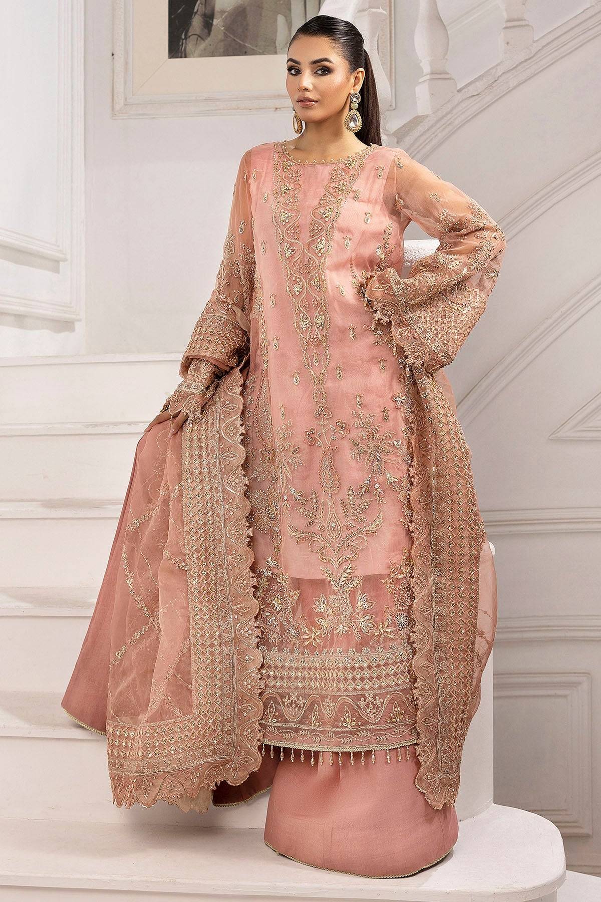 Motifz | Luxury Formal | 4934-ABSHAR by Maria Faisal - Registered Vendor of : Motifz - type : Ladies Clothes - 100% original wedding dresses