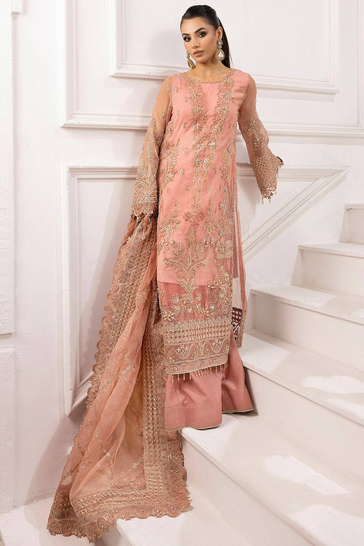 Motifz | Luxury Formal | 4934-ABSHAR by Maria Faisal - Registered Vendor of : Motifz - type : Ladies Clothes - 100% original wedding dresses