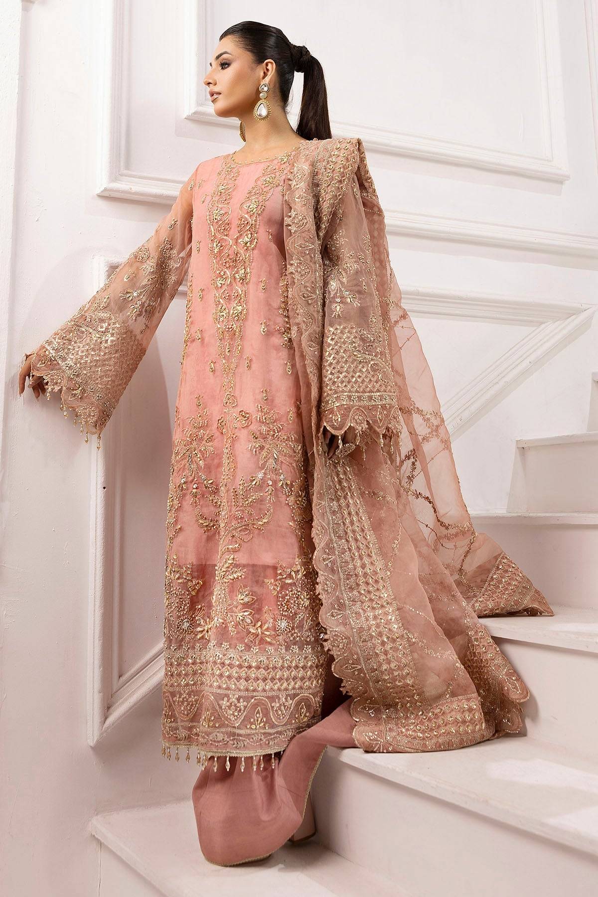 Motifz | Luxury Formal | 4934-ABSHAR by Maria Faisal - Registered Vendor of : Motifz - type : Ladies Clothes - 100% original wedding dresses