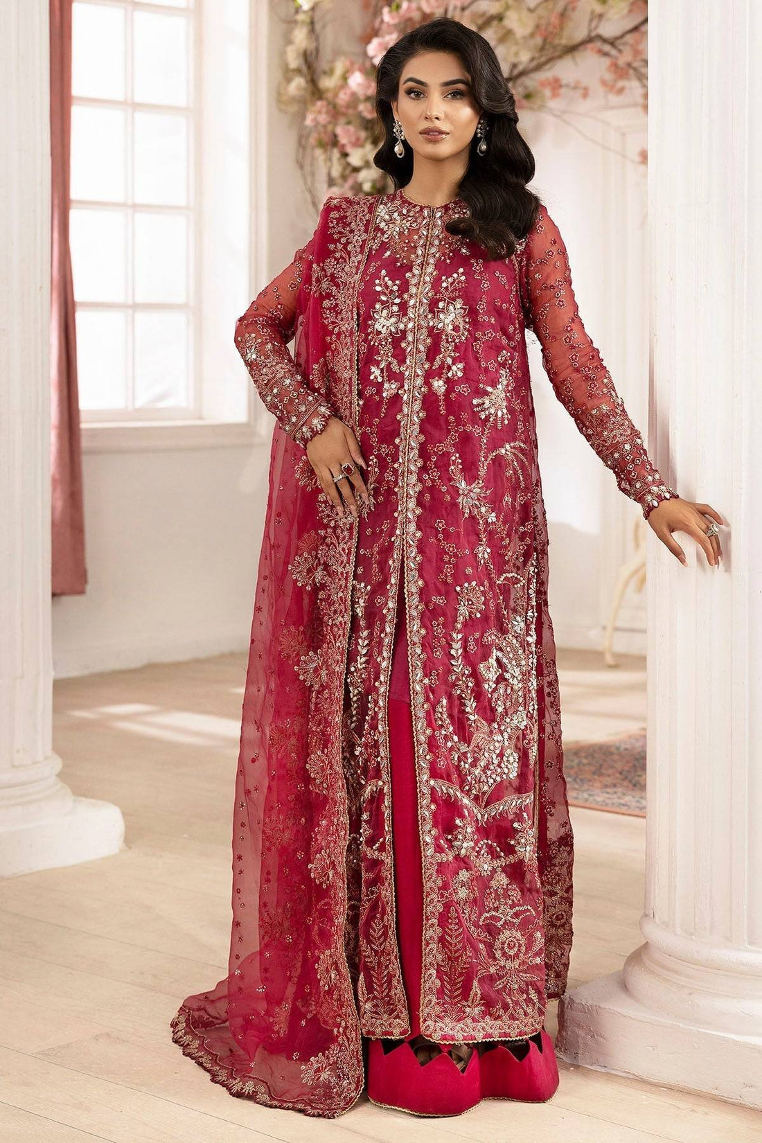 Motifz | Luxury Formal | 4937-HIRAETH by Maria Faisal - Registered Vendor of : Motifz - type : Ladies Clothes - 100% original wedding dresses