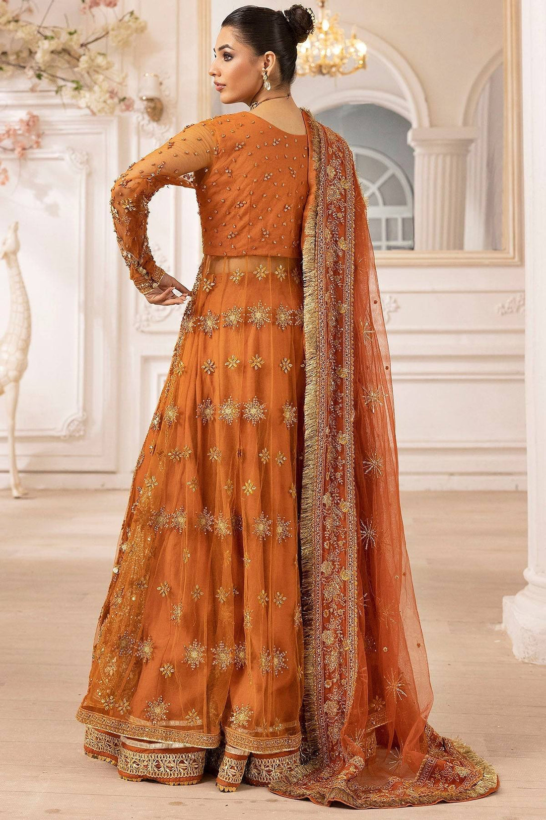 Motifz | Luxury Formal | 4938-RAHA by Maria Faisal - Registered Vendor of : Motifz - type : Ladies Clothes - 100% original wedding dresses
