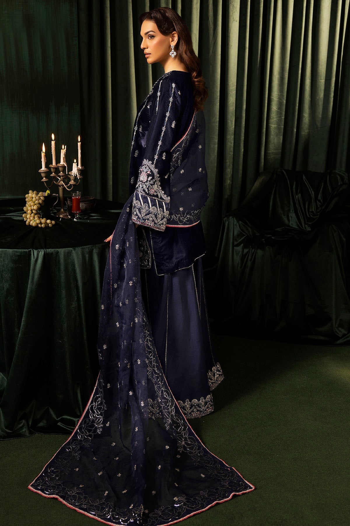 Motifz | Velvet Formals | 5092-AAIRA - Ladies Clothes - Maria Faisal