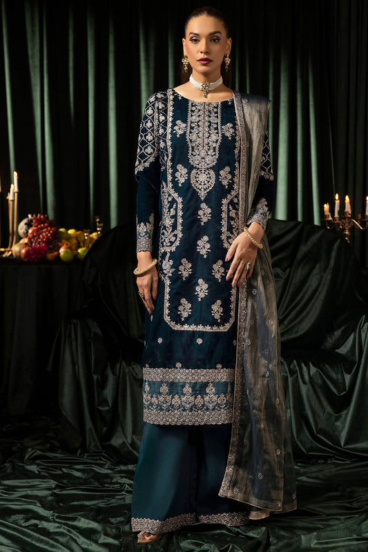 Motifz | Velvet Formals | 5093-DANEEN - Ladies Clothes - Maria Faisal