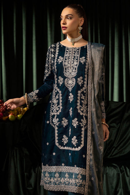 Motifz | Velvet Formals | 5093-DANEEN - Ladies Clothes - Maria Faisal