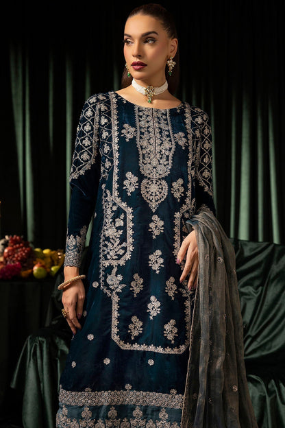 Motifz | Velvet Formals | 5093-DANEEN - Ladies Clothes - Maria Faisal