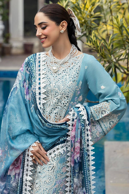 Motifz | Premium Lawn 25 | 5301-ELAYNE by Maria Faisal - Registered Vendor of : Motifz - type : Ladies Clothes - 100% original wedding dresses