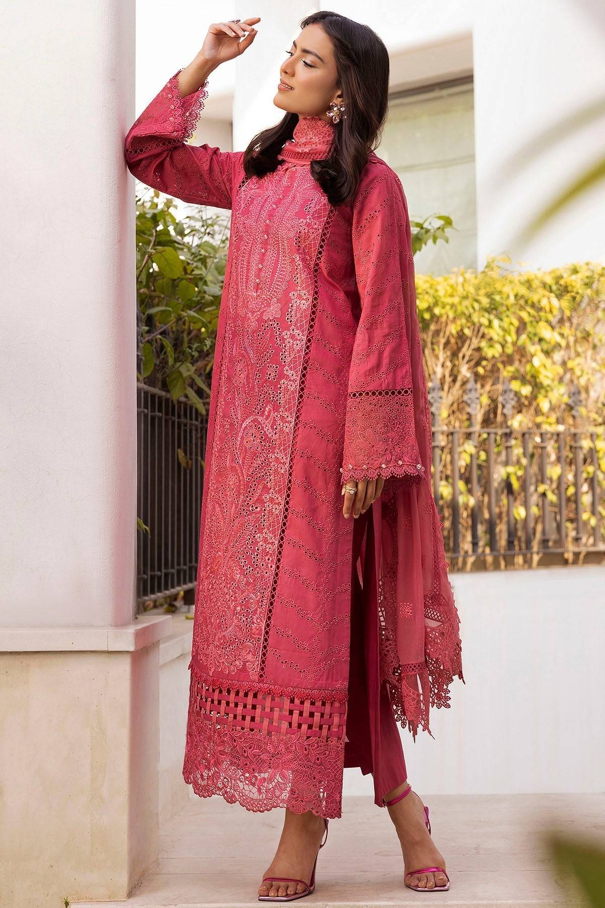 Motifz | Premium Lawn 25 | 5305-AUBREY by Maria Faisal - Registered Vendor of : Motifz - type : Ladies Clothes - 100% original wedding dresses