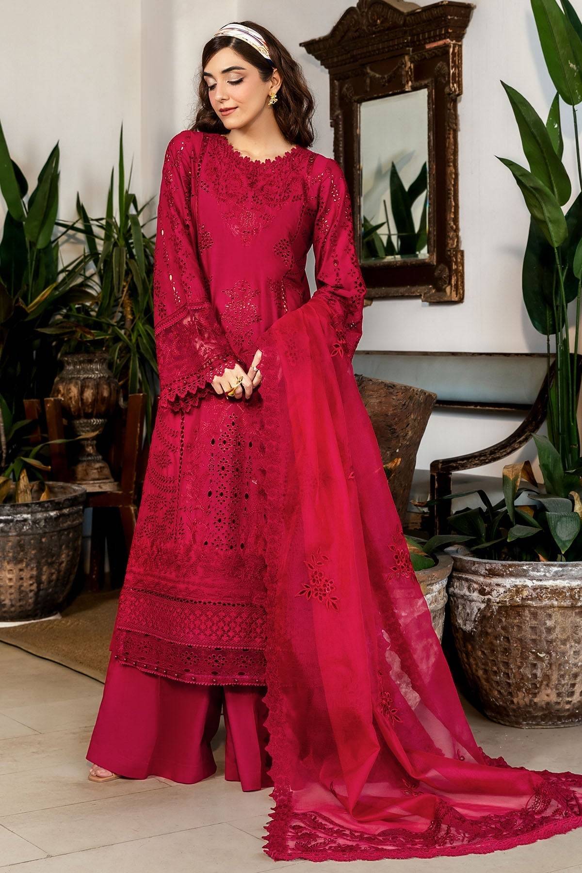 Motifz | Premium Lawn 25 | 5308-ESME by Maria Faisal - Registered Vendor of : Motifz - type : Ladies Clothes - 100% original wedding dresses