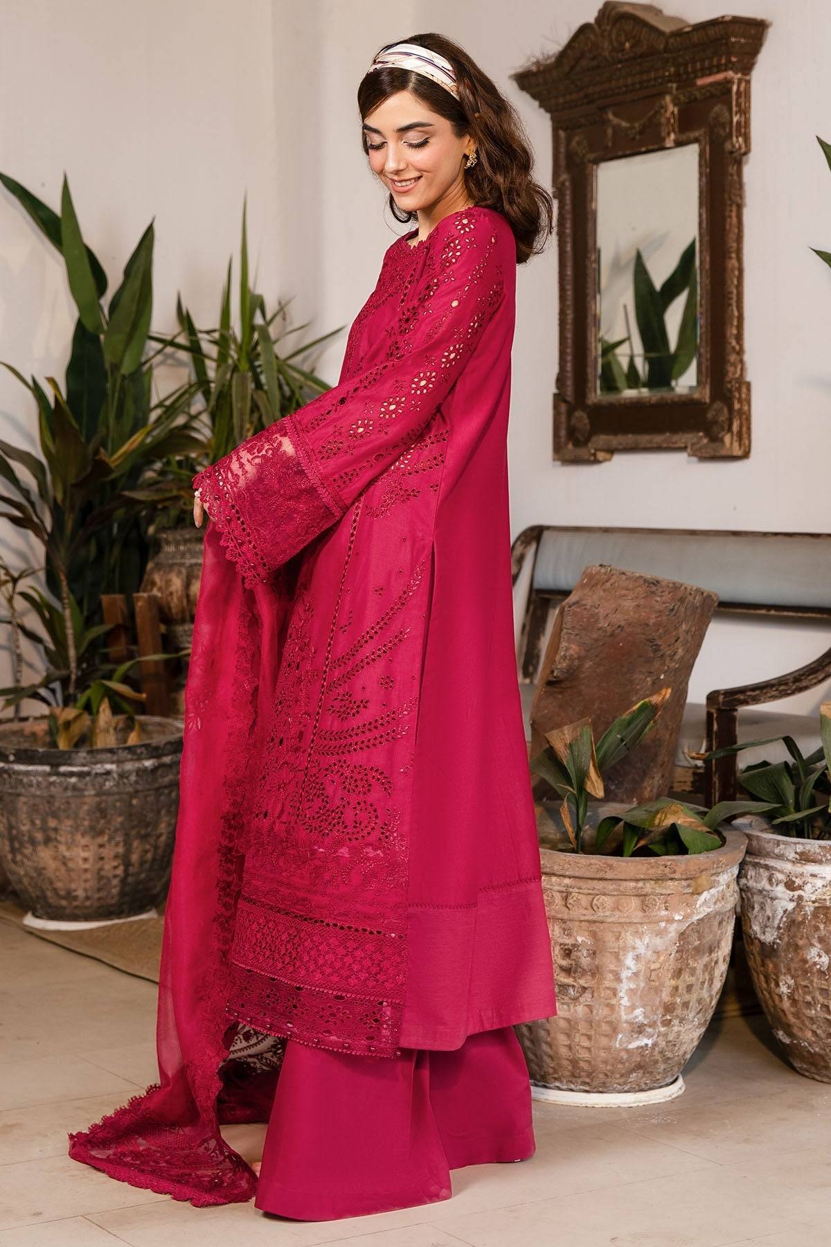 Motifz | Premium Lawn 25 | 5308-ESME by Maria Faisal - Registered Vendor of : Motifz - type : Ladies Clothes - 100% original wedding dresses