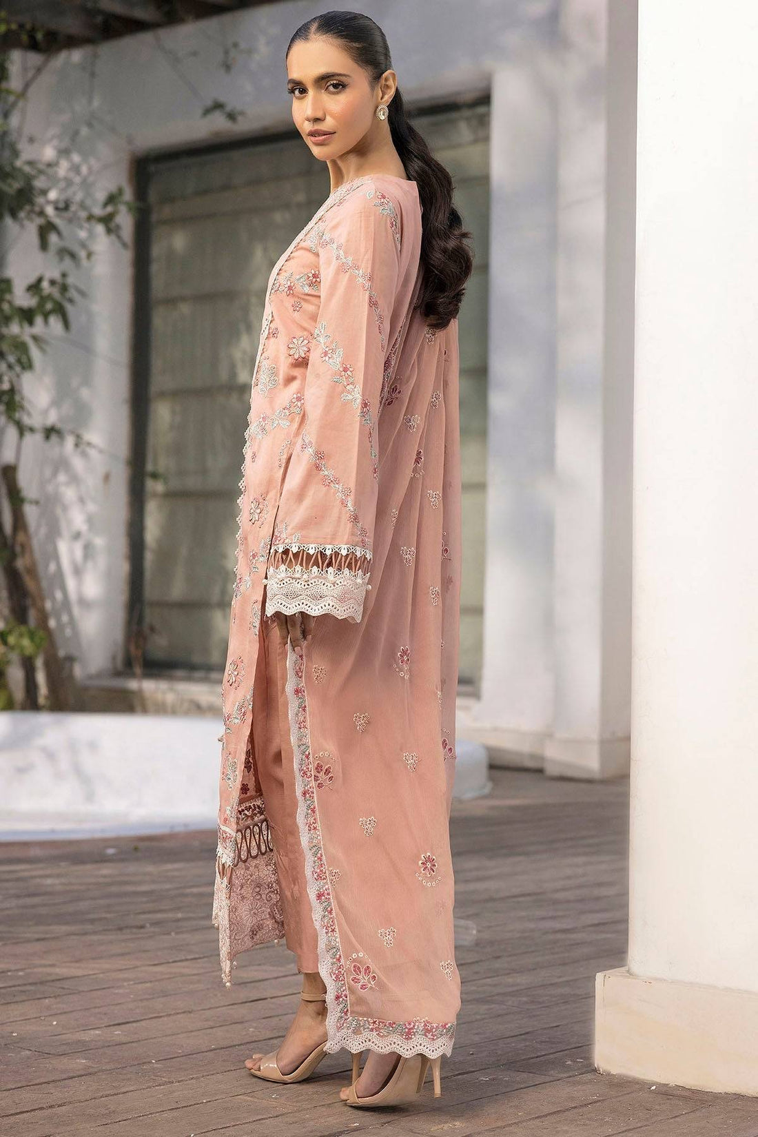 Motifz | Premium Lawn 25 | 5309-BRIELLE by Maria Faisal - Registered Vendor of : Motifz - type : Ladies Clothes - 100% original wedding dresses