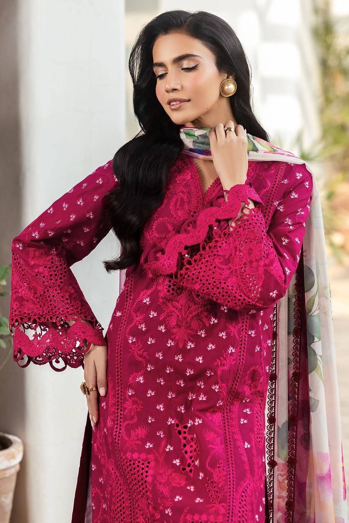 Motifz | Premium Lawn 25 | 5311-LIANA by Maria Faisal - Registered Vendor of : Motifz - type : Ladies Clothes - 100% original wedding dresses