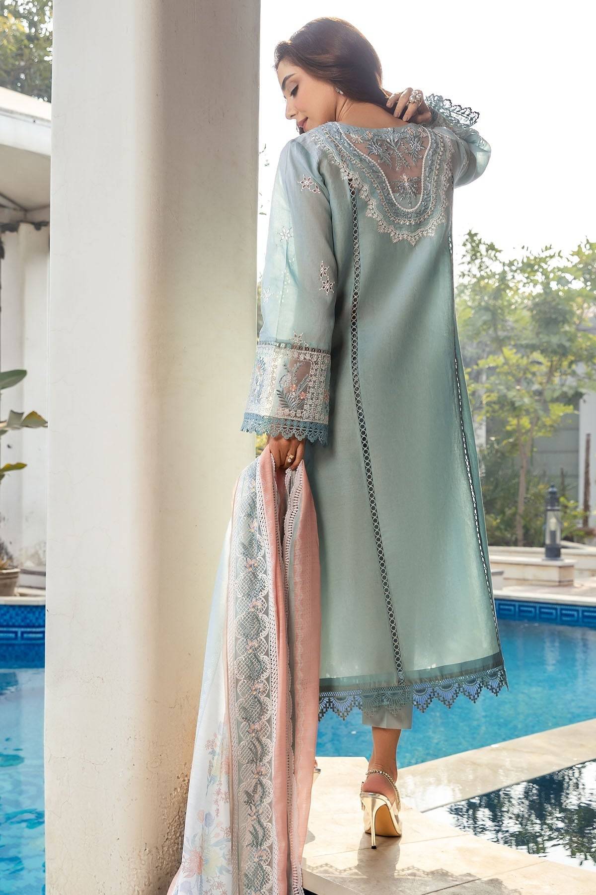 Motifz | Premium Lawn 25 | 5316-REMY by Maria Faisal - Registered Vendor of : Motifz - type : Ladies Clothes - 100% original wedding dresses
