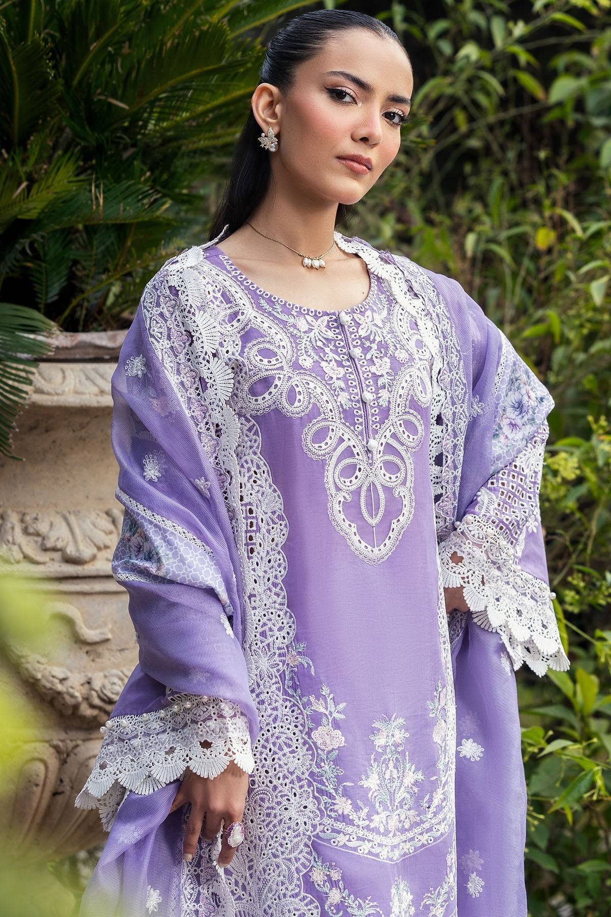 Motifz | Premium Lawn 25 | 5318-ELISE by Maria Faisal - Registered Vendor of : Motifz - type : Ladies Clothes - 100% original wedding dresses