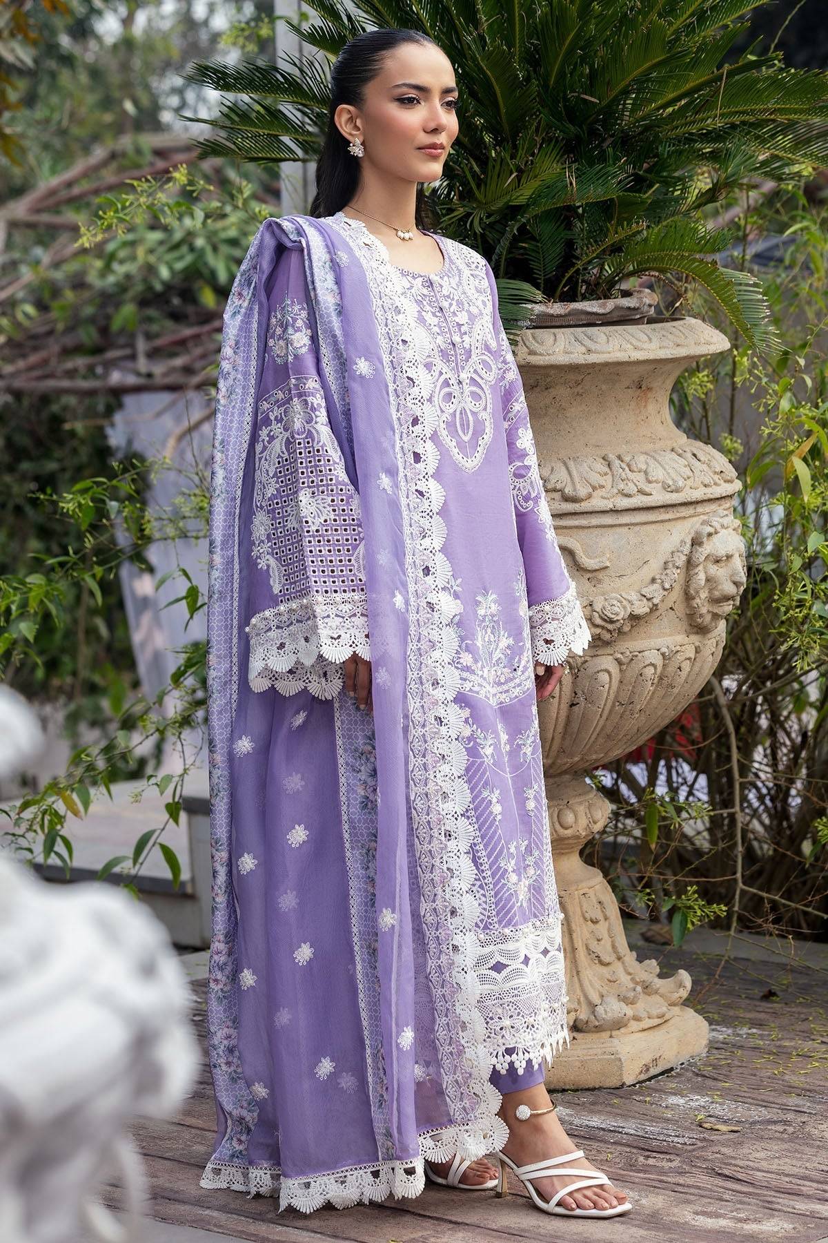 Motifz | Premium Lawn 25 | 5318-ELISE by Maria Faisal - Registered Vendor of : Motifz - type : Ladies Clothes - 100% original wedding dresses