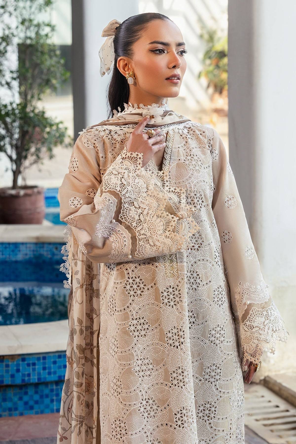 Motifz | Premium Lawn 25 | 5322-DIANE by Maria Faisal - Registered Vendor of : Motifz - type : Ladies Clothes - 100% original wedding dresses