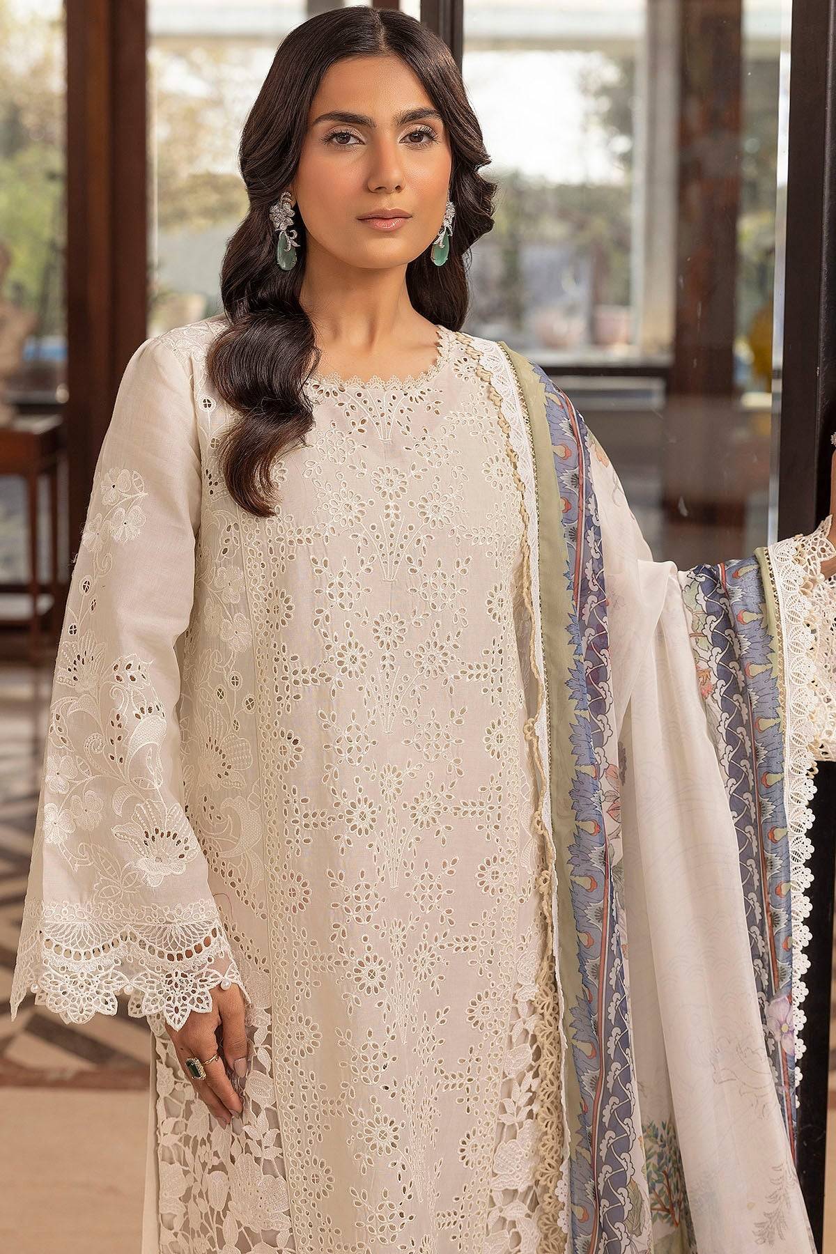 Motifz | Premium Lawn 25 | 5324-SIDONIE by Maria Faisal - Registered Vendor of : Motifz - type : Ladies Clothes - 100% original wedding dresses