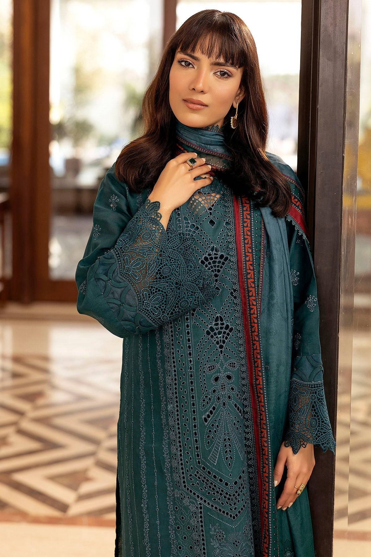 Motifz | Premium Lawn 25 | 5327-PERCY by Maria Faisal - Registered Vendor of : Motifz - type : Ladies Clothes - 100% original wedding dresses