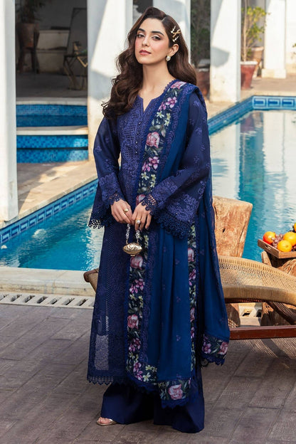 Motifz | Premium Lawn 25 | 5330-MAELYS by Maria Faisal - Registered Vendor of : Motifz - type : Ladies Clothes - 100% original wedding dresses